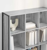 VidaXL Boekenkast Grijs Sonoma 99,5 x 30 x 108,5 cm Bewerkt hout