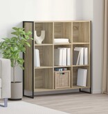 VidaXL Boekenkast Sonoma 99,5 x 30 x 108,5 cm Bewerkt hout