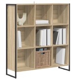 VidaXL Boekenkast Sonoma 99,5 x 30 x 108,5 cm Bewerkt hout