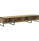 VidaXL TV-kast Ambachtelijk eiken 170,5 x 36 x 30,5 cm Bewerkt hout