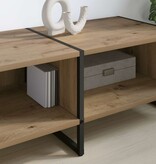 VidaXL TV-kast Ambachtelijk eiken 170,5 x 36 x 30,5 cm Bewerkt hout