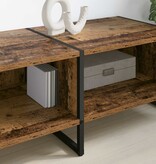 VidaXL TV-kast Oud Hout 170,5 x 36 x 30,5 cm Bewerkt hout