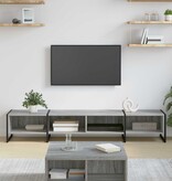 VidaXL TV-kast Grijs Sonoma 170,5 x 36 x 30,5 cm Bewerkt hout