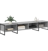 VidaXL TV-kast Grijs Sonoma 170,5 x 36 x 30,5 cm Bewerkt hout