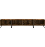 VidaXL TV-kast Rook Eik 170,5 x 36 x 30,5 cm Bewerkt hout