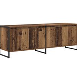 VidaXL TV-kast Oud Hout 140 x 36 x 49.5 cm Bewerkt hout