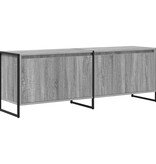 VidaXL TV-kast Grijs Sonoma 140 x 36 x 49.5 cm Bewerkt hout