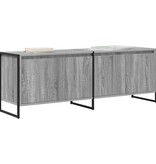 VidaXL TV-kast Grijs Sonoma 140 x 36 x 49.5 cm Bewerkt hout