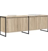 VidaXL TV-kast Sonoma 140 x 36 x 49.5 cm Bewerkt hout