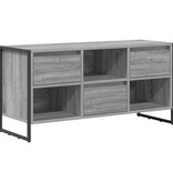 VidaXL TV-kast met lade Grijs Sonoma 100 x 36 x 49,5 cm Bewerkt hout