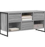 VidaXL TV-kast met lade Grijs Sonoma 100 x 36 x 49,5 cm Bewerkt hout