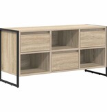VidaXL TV-kast met lade Sonoma 100 x 36 x 49,5 cm Bewerkt hout