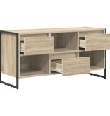 VidaXL TV-kast met lade Sonoma 100 x 36 x 49,5 cm Bewerkt hout