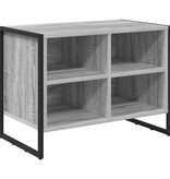 VidaXL Schoenenkast Grijs Sonoma 60 x 35 x 44 cm Bewerkt hout