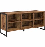 VidaXL Schoenenkast met opslag Oud Hout 60 x 35 x 44 cm Bewerkt hout