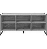 VidaXL Schoenenkast Grijs Sonoma 60 x 35 x 44 cm Bewerkt hout