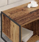 VidaXL Salontafel Oud Hout 80 x 50 x 40 cm Bewerkt hout