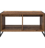 VidaXL Salontafel Oud Hout 80 x 50 x 40 cm Bewerkt hout