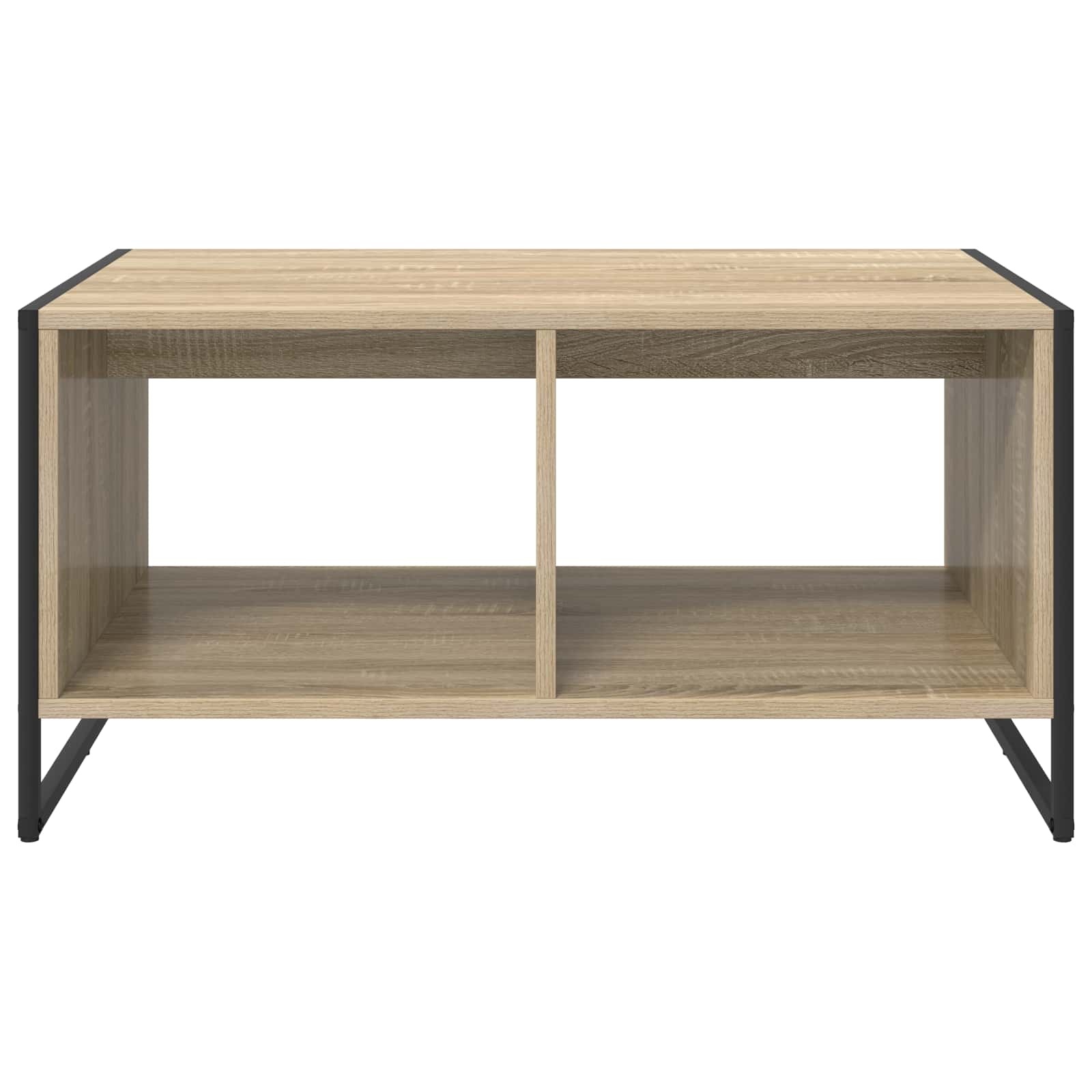 VidaXL Salontafel Sonoma 80 x 50 x 40 cm Bewerkt hout