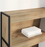 VidaXL Boekenkast Ambachtelijk eiken 80 x 30 x 155 cm Bewerkt hout