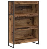 VidaXL Boekenkast Oud Hout 80 x 30 x 155 cm Bewerkt hout
