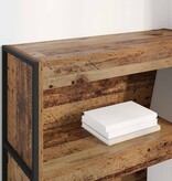 VidaXL Boekenkast Oud Hout 80 x 30 x 155 cm Bewerkt hout