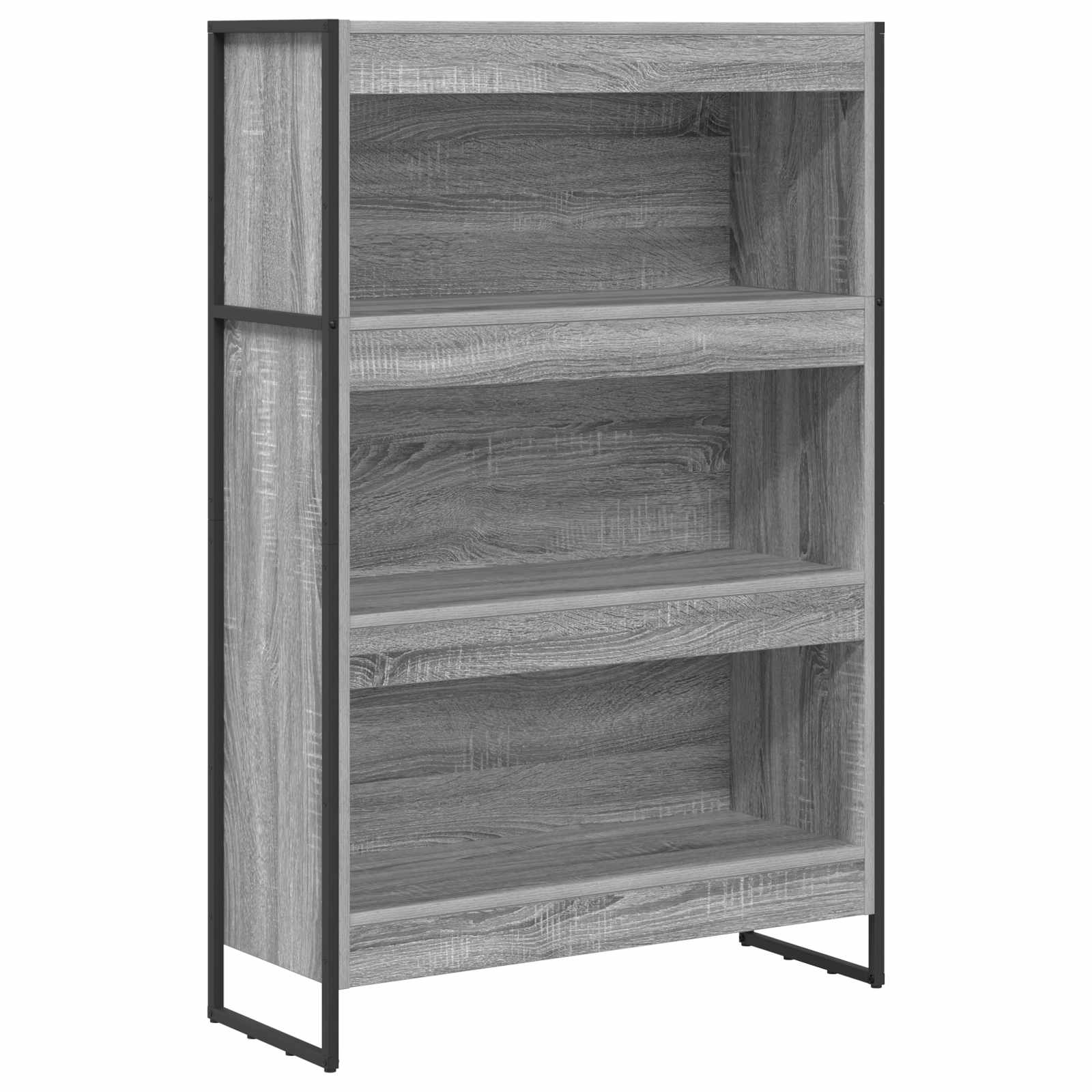 VidaXL Boekenkast Grijs Sonoma 80 x 30 x 155 cm Bewerkt hout