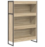 VidaXL Boekenkast Sonoma 80 x 30 x 155 cm Bewerkt hout