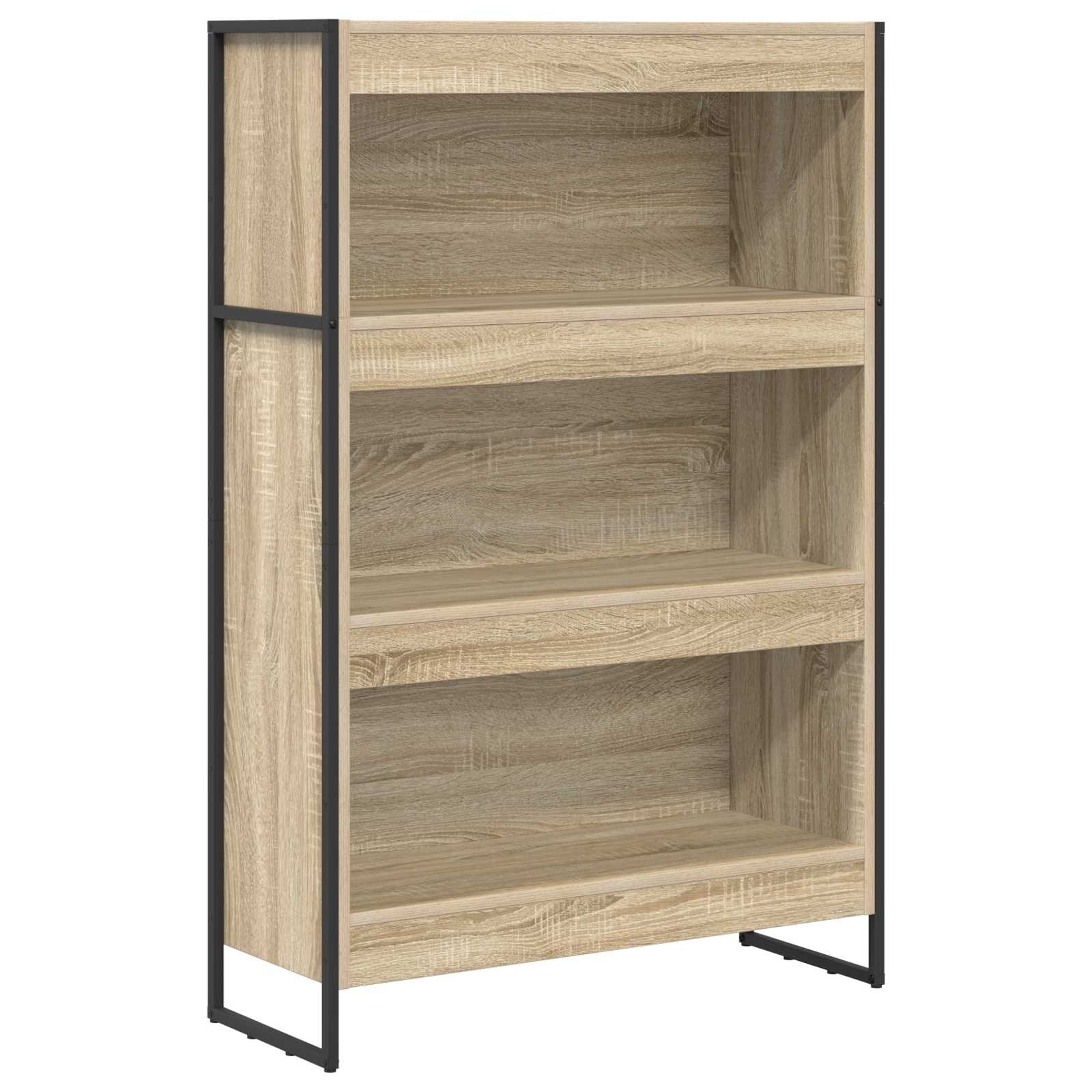 VidaXL Boekenkast Sonoma 80 x 30 x 155 cm Bewerkt hout