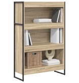 VidaXL Boekenkast Sonoma 80 x 30 x 155 cm Bewerkt hout