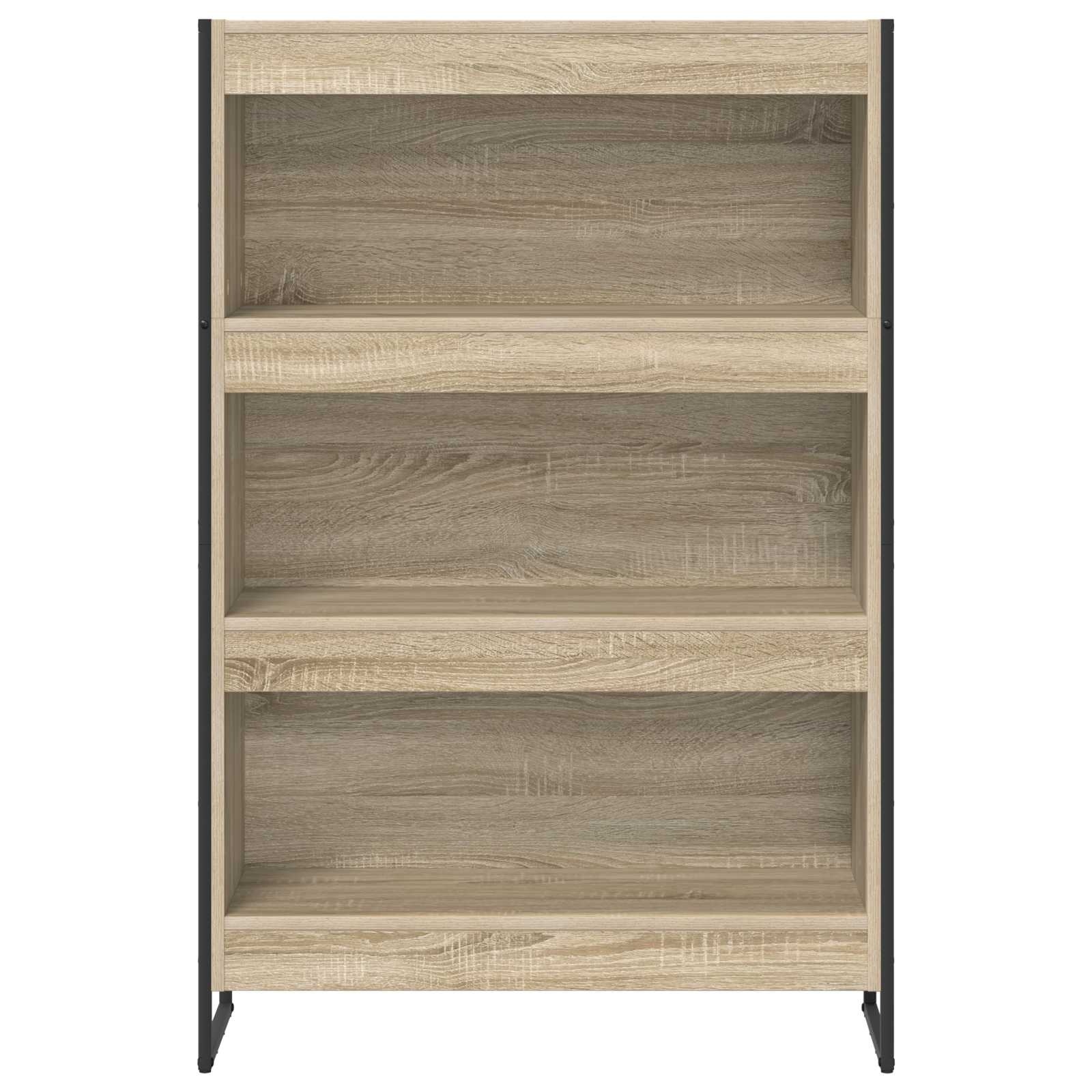 VidaXL Boekenkast Sonoma 80 x 30 x 155 cm Bewerkt hout