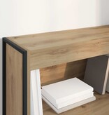 VidaXL Boekenkast Ambachtelijk eiken 80 x 30 x 155 cm Bewerkt hout