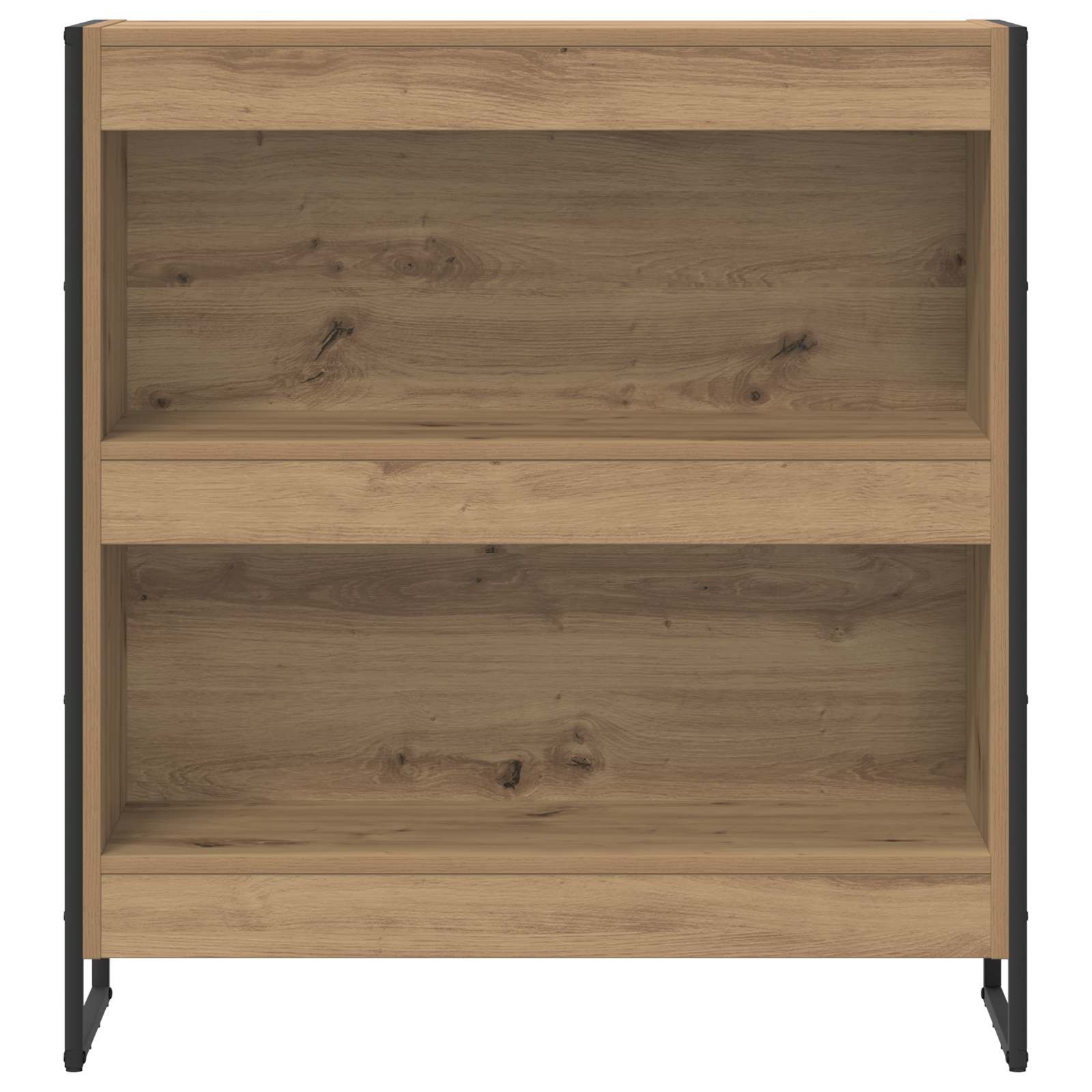 VidaXL Boekenkast Ambachtelijk eiken 80 x 30 x 155 cm Bewerkt hout