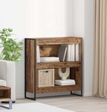 VidaXL Boekenkast Oud Hout 80 x 30 x 155 cm Bewerkt hout