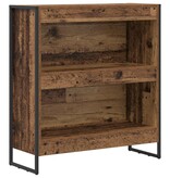 VidaXL Boekenkast Oud Hout 80 x 30 x 155 cm Bewerkt hout