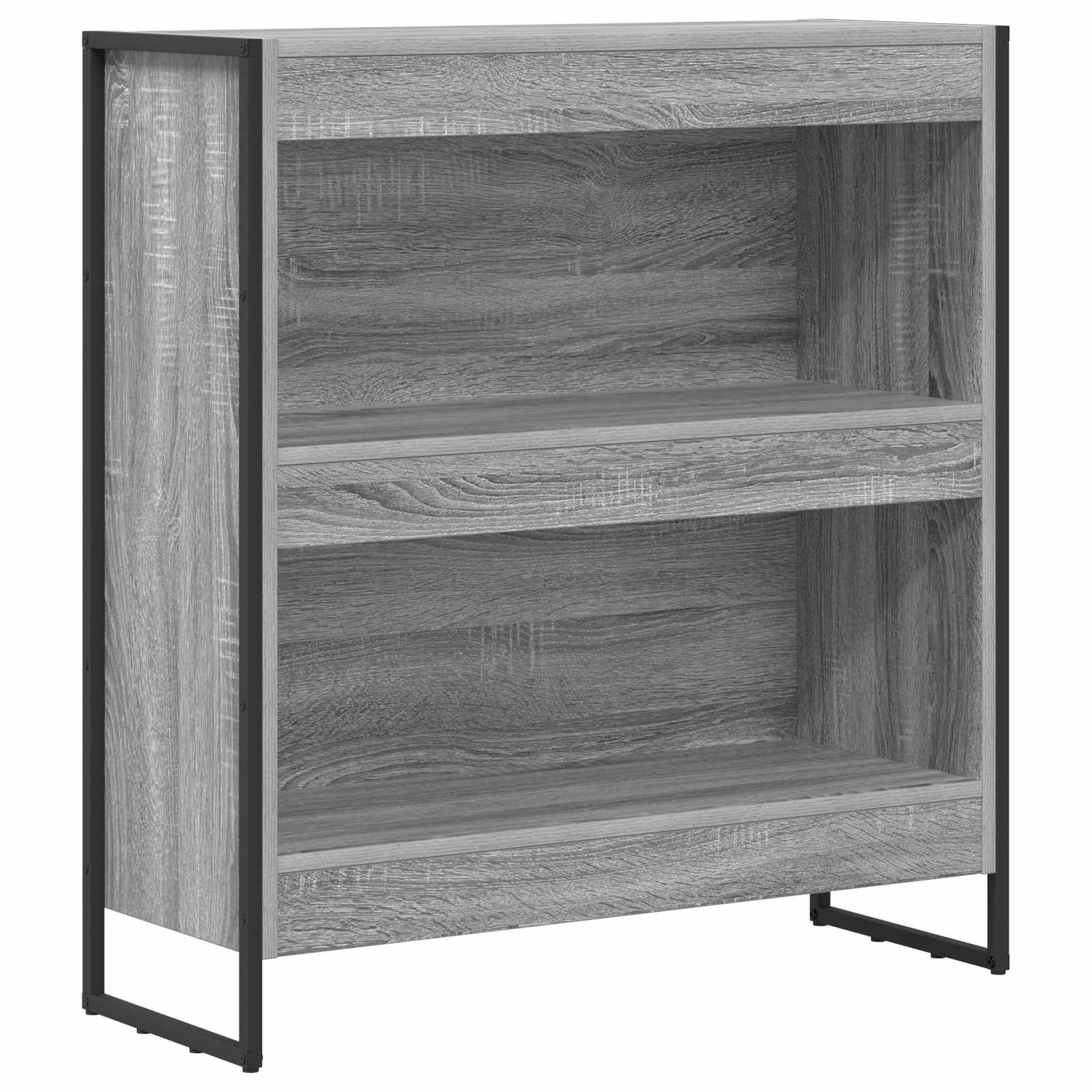 VidaXL Boekenkast Grijs Sonoma 80 x 30 x 155 cm Bewerkt hout
