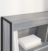 VidaXL Boekenkast Grijs Sonoma 80 x 30 x 155 cm Bewerkt hout