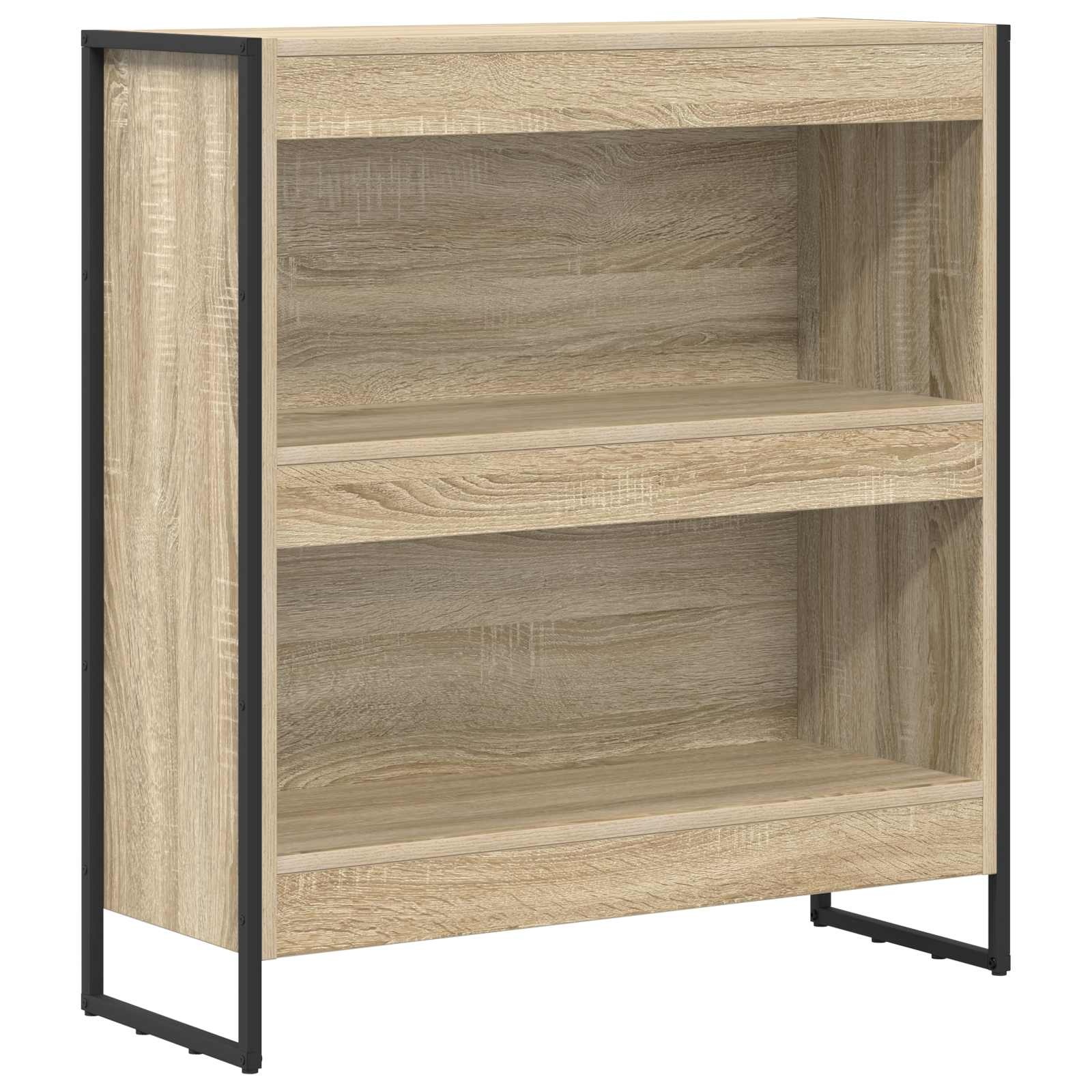 VidaXL Boekenkast Sonoma 80 x 30 x 155 cm Bewerkt hout
