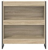 VidaXL Boekenkast Sonoma 80 x 30 x 155 cm Bewerkt hout