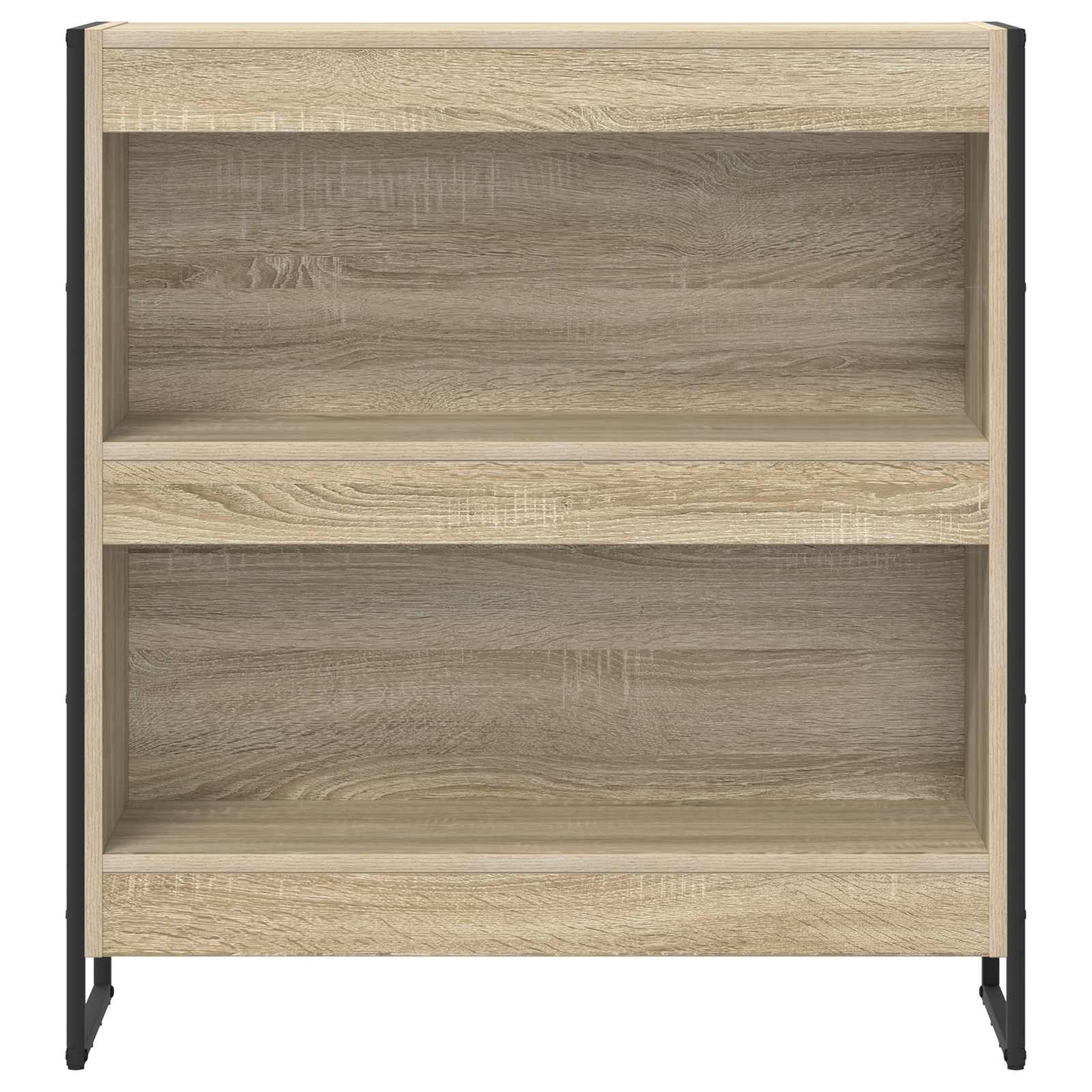 VidaXL Boekenkast Sonoma 80 x 30 x 155 cm Bewerkt hout