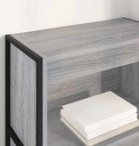 VidaXL Boekenkast Grijs Sonoma 80 x 30 x 155 cm Bewerkt hout