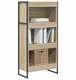 VidaXL Boekenkast Sonoma 80 x 30 x 155 cm Bewerkt hout