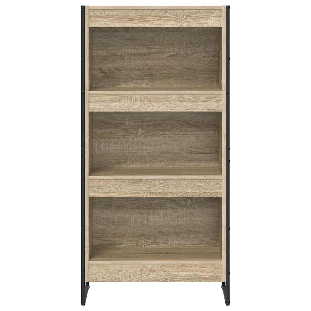VidaXL Boekenkast Sonoma 80 x 30 x 155 cm Bewerkt hout