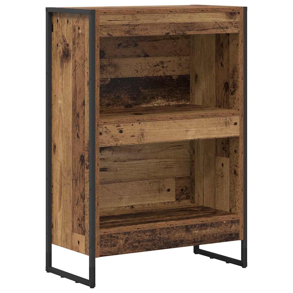 VidaXL Boekenkast Oud Hout 80 x 30 x 155 cm Bewerkt hout