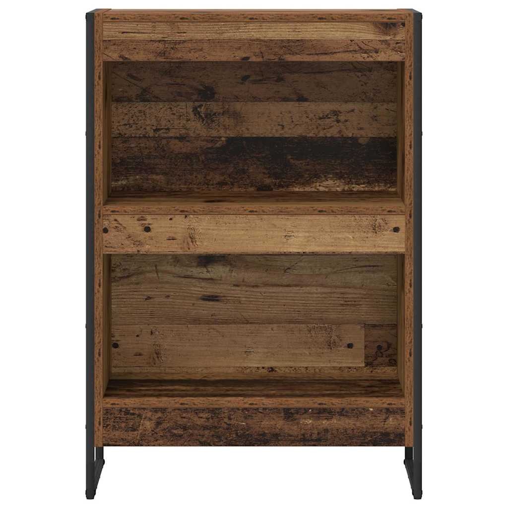 VidaXL Boekenkast Oud Hout 80 x 30 x 155 cm Bewerkt hout