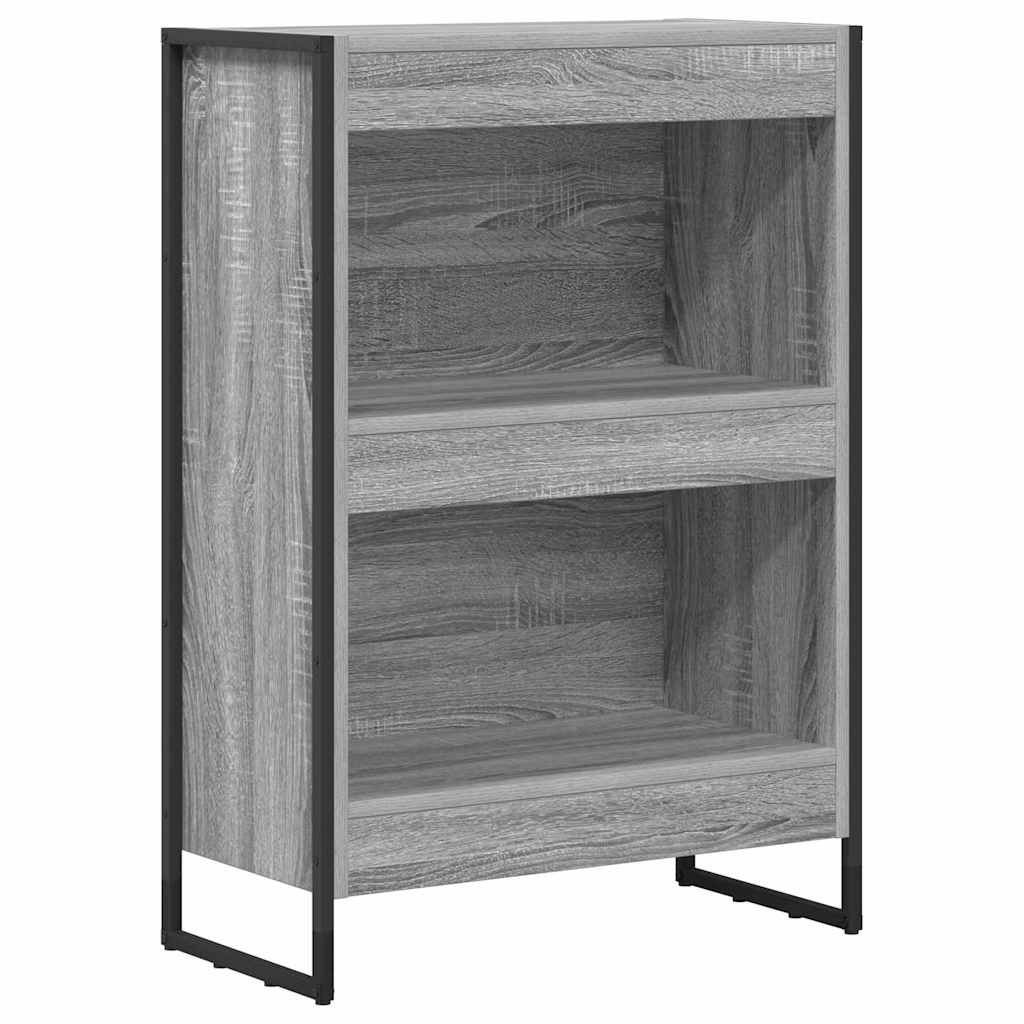 VidaXL Boekenkast Grijs Sonoma 80 x 30 x 155 cm Bewerkt hout