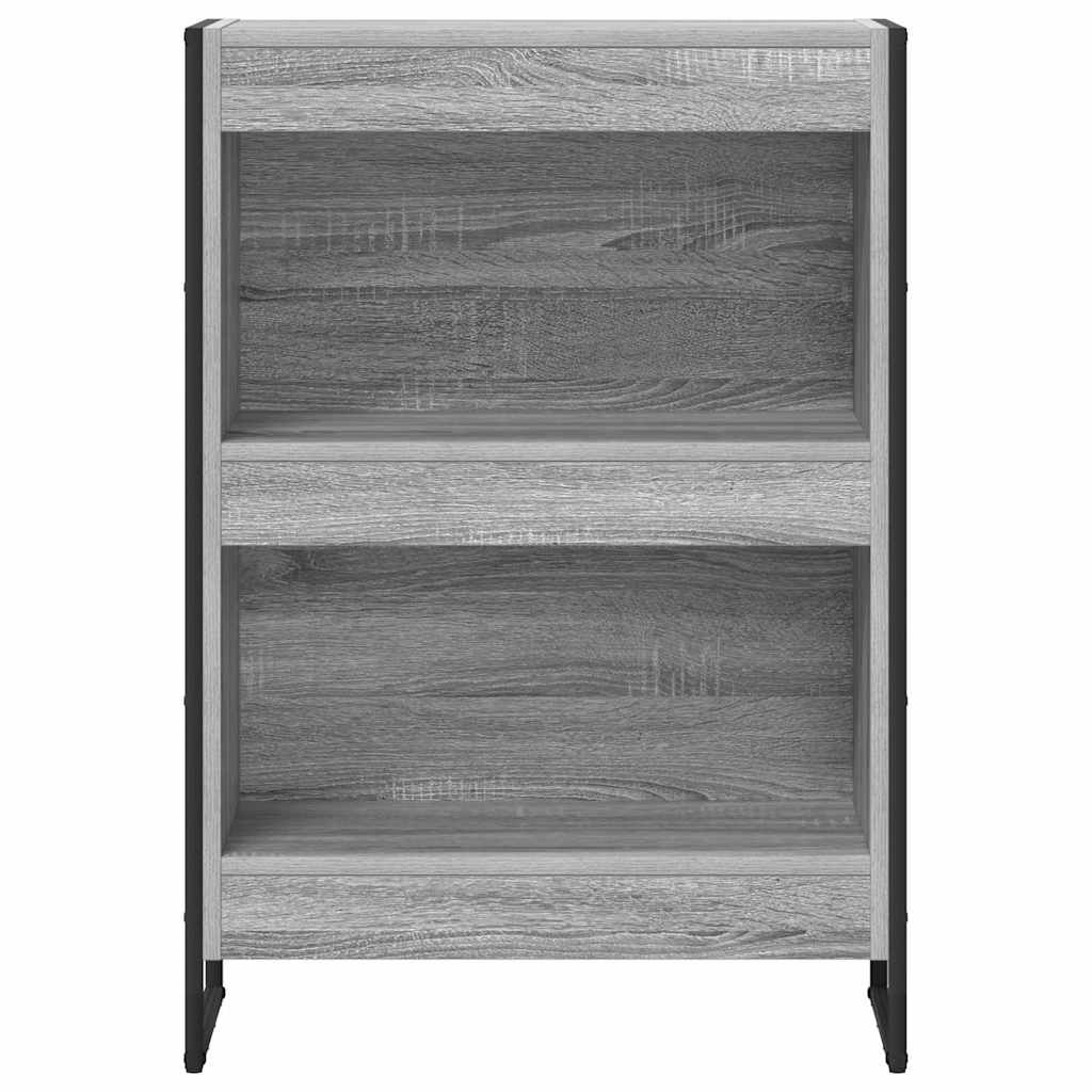 VidaXL Boekenkast Grijs Sonoma 80 x 30 x 155 cm Bewerkt hout