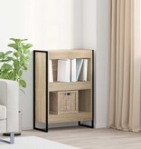 VidaXL Boekenkast Sonoma 80 x 30 x 155 cm Bewerkt hout