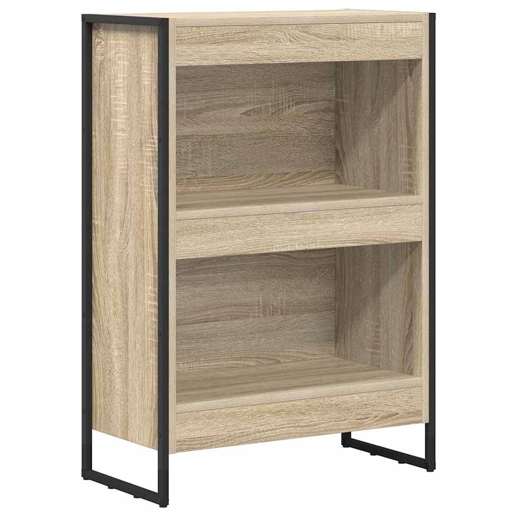 VidaXL Boekenkast Sonoma 80 x 30 x 155 cm Bewerkt hout