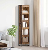 VidaXL Boekenkast Oud Hout 80 x 30 x 155 cm Bewerkt hout